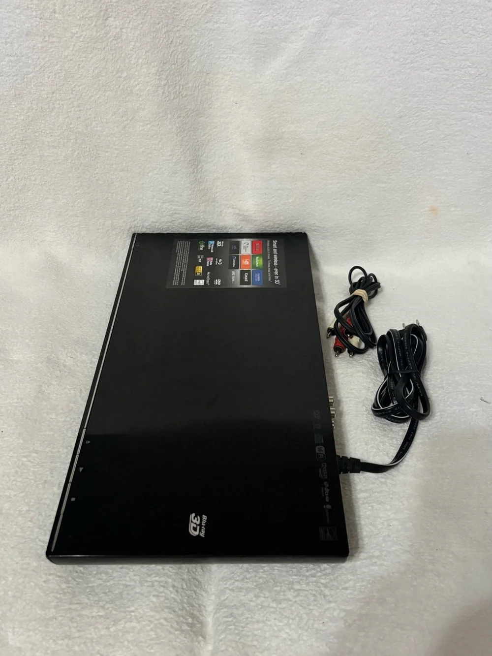 Sony Black Blu-ray Player with Wi‑Fi and 3D Support